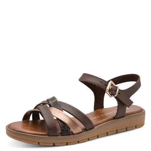 Marco Tozzi sandaal mocca comb
