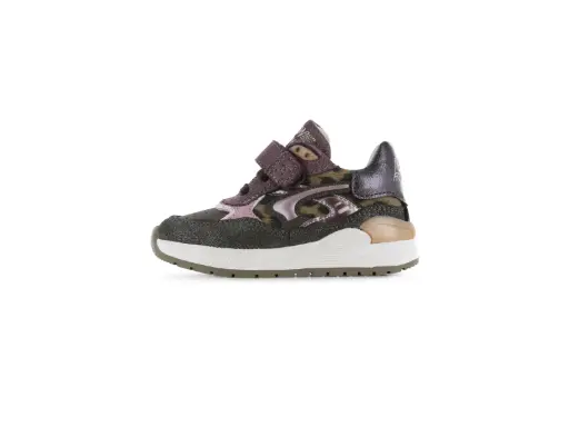 Shoesme hoge sneakers meisjes - dark brown bordeaux