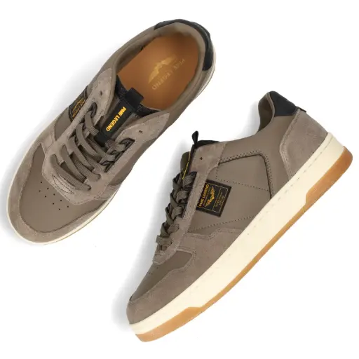 PME legend Porter - leather-suede taupe