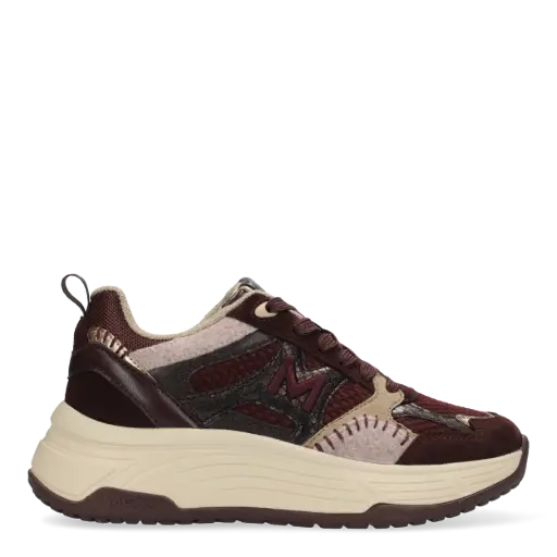 MEXX sneakers - vana switch - burgundy red