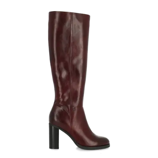 MEXX heeled high boot - vinita teagu - burgundy red
