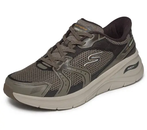 Skechers heren slip-ins kaliver - khaki