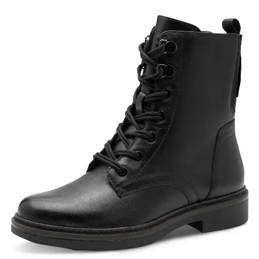 Tamaris comfort enkellaars - wide fit black